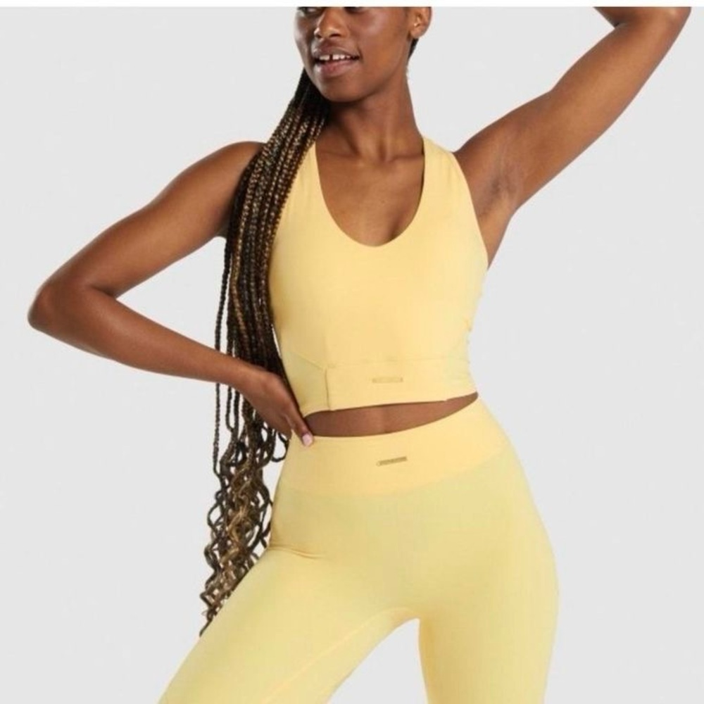 Gymshark Yellow Sports Bra